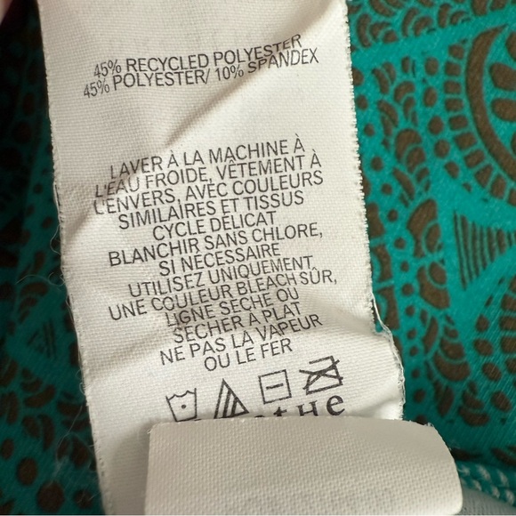 Prana Lexie Green Sleeveless Tired Dress - Picture 7 of 8